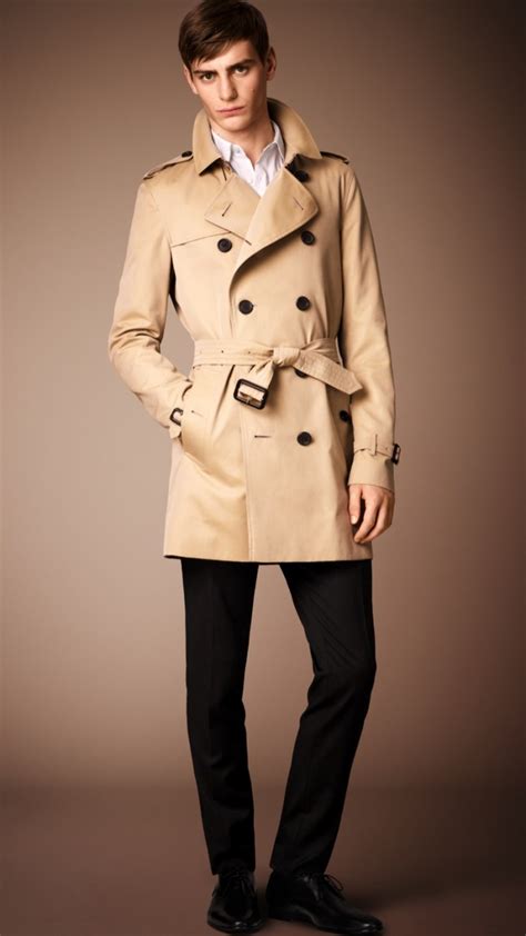 trench jacket men burberry|burberry trench coat men's outlet.